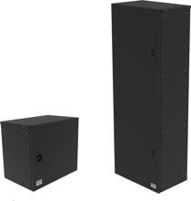 EuroCarry X-Rack Box Alu-Staukasten, schwarz