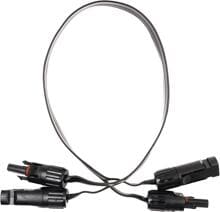 WATTSTUNDE® MC4 auf MC4 Flachbandkabel 50cm