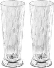 Koziol Club Superglas, No.11 Bierglas, 500ml, 2er Set