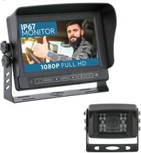 VSG24 POROGUARD TRANSIT 7" Rückfahrkamera Set, IP67-Monitor und Kamera, mit integrierter Heizung