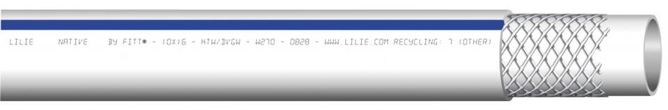 Lilie Native Trinkwasserschlauch, 12/18mm, blau, für Kaltwasser, 10m