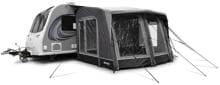 Vango Tuscany Pro Air 400 aufblasbares Vorzelt, 325x205x400cm, Shadow Grey