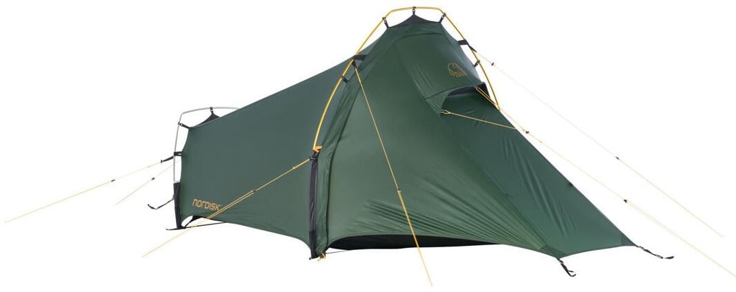 Nordisk Svalbard 1 SI (2.0) Tunnelzelt, 1-Person, 135x290cm, Forest green  bei Camping Wagner Campingzubehr