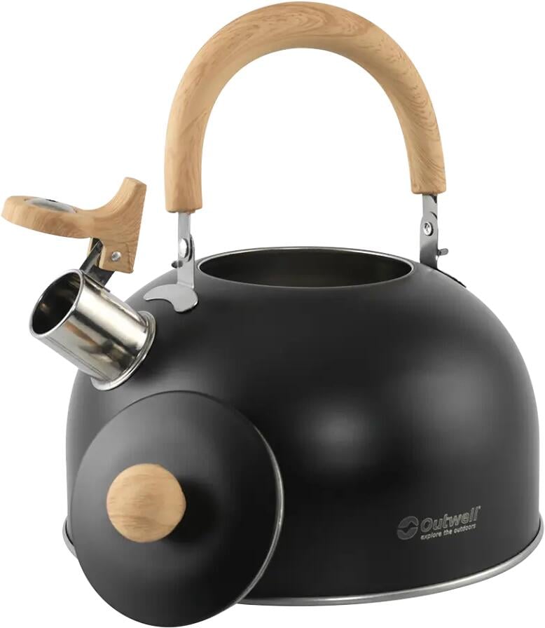 Outwell Tea Break Lux Wasserkocher, M, 1,8L, schwarz