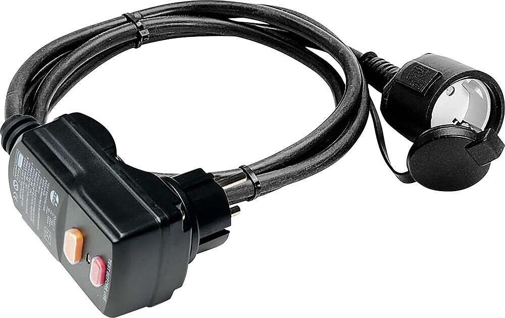 Weingärtner Kabel PRCD-Schutzstecker, 230V / 16A, 2m