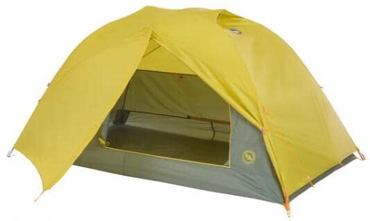 Big Agnes Blacktail Kuppelzelt, Warm Olive/Chinois Green, 229x178cm