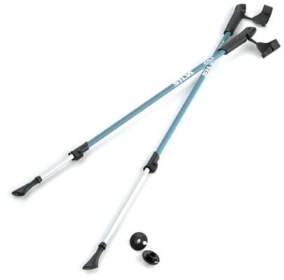 Silva Walking poles aluminum Wanderstöcke, Blau