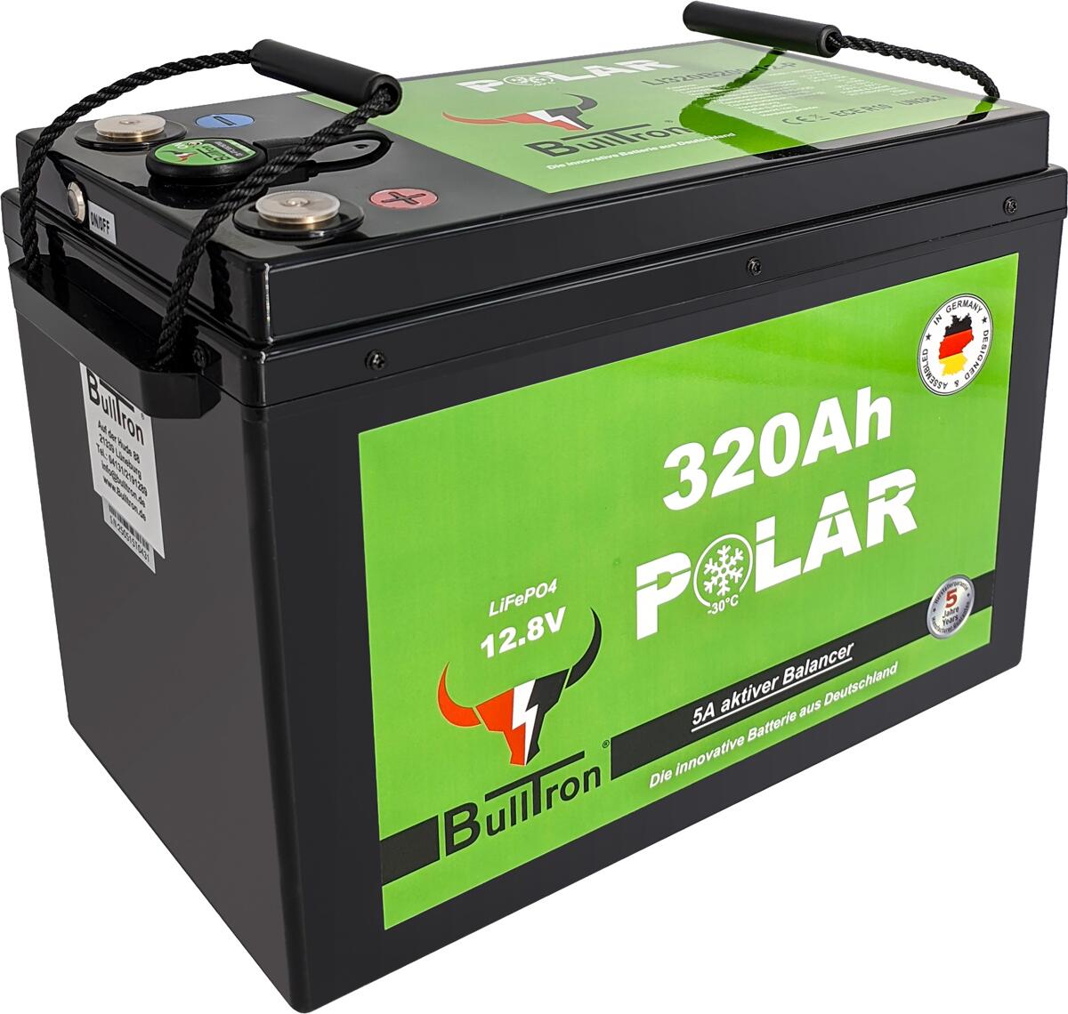 Bulltron 320Ah BullTron Polar LiFePO4 12.8V Akku mit Smart BMS