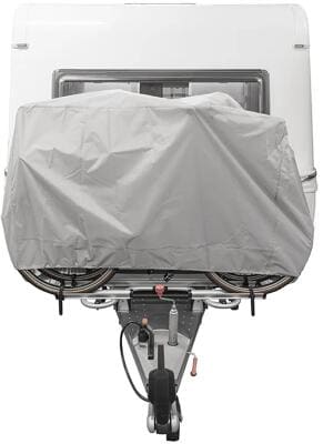 Pro Plus Fahrradschutzhülle XL für 2 Fahrräder, Deichsel