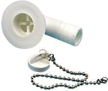 Lilie Ablaufgarnitur, 19mm, abgewinkelt