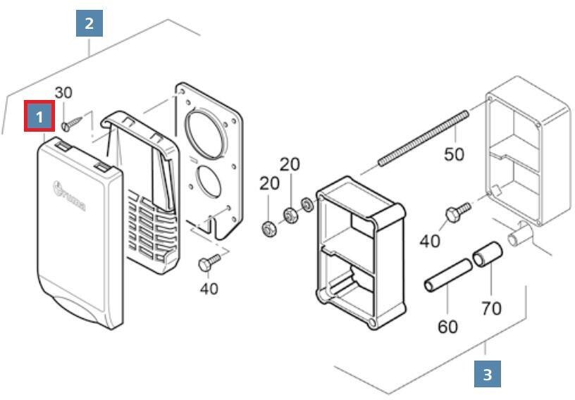 Boiler Kaminkappe BR3 KBS3 - Truma Ersatzteil Nr.: 70122-04 - schwarz
