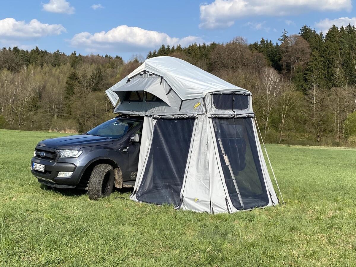 Gordigear Daintree Vorzelt, 240x235cm, grau