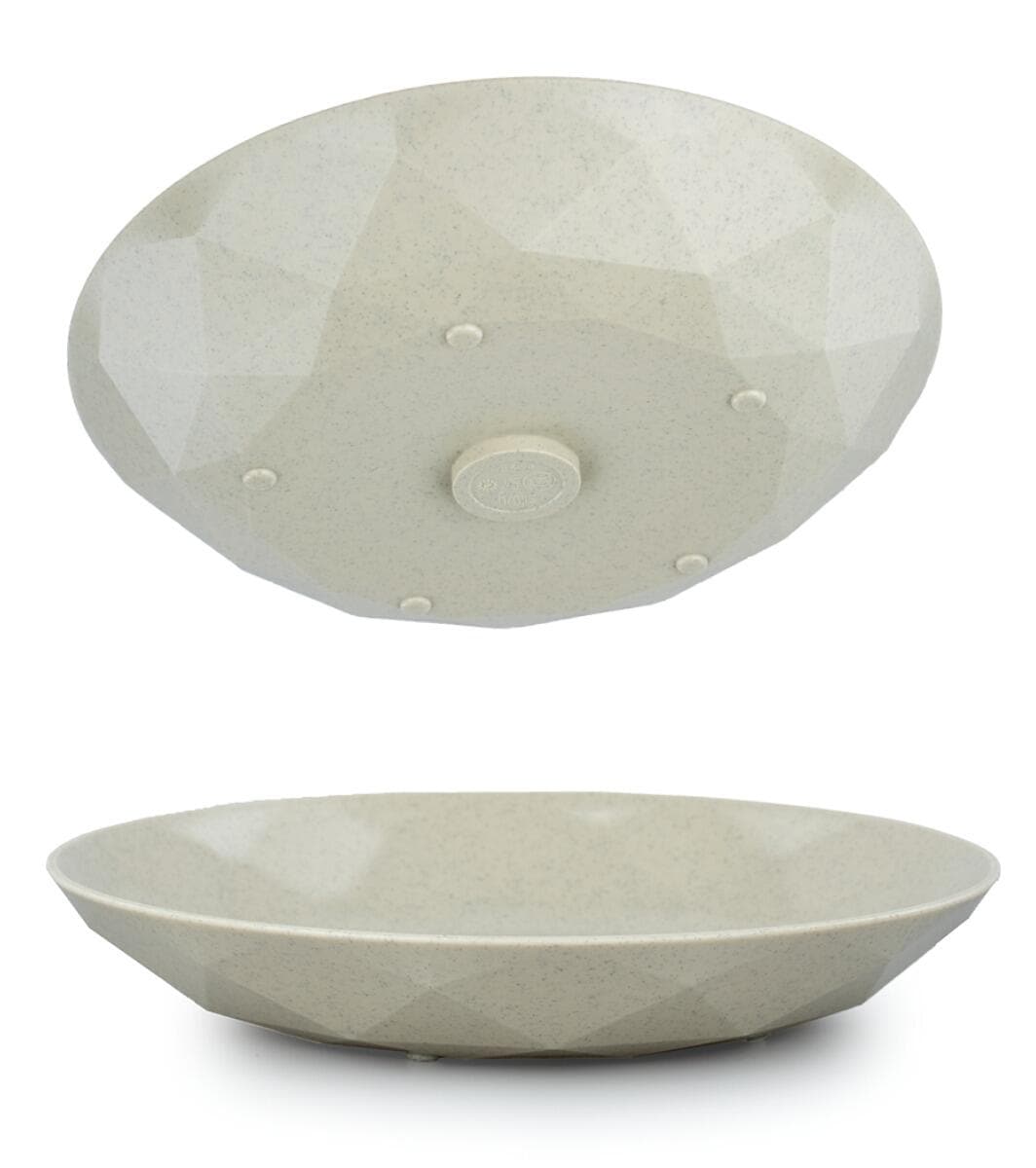 silwy Magnet-Teller, Kunststoff, Ø24cm, 2-teilig, sand