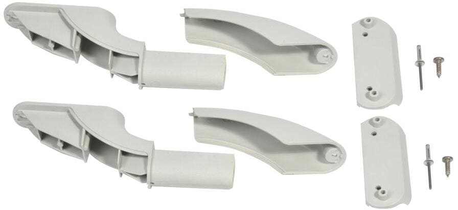 Endstücke grau - Thule Ersatzteil Nr. 1500600523 - für Roof Rack Deluxe