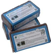 ToMTuR Kokosfaserziegel für Trenntoilette (Kompoststarter), 3 Stck