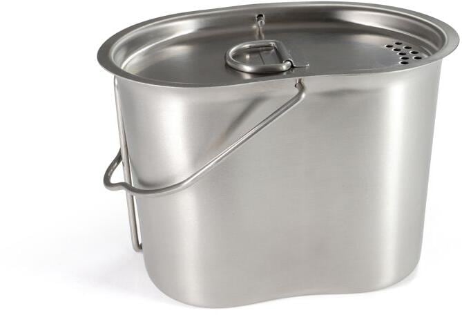 Origin Outdoors Edelstahl Feldflaschenbecher, 2 in 1