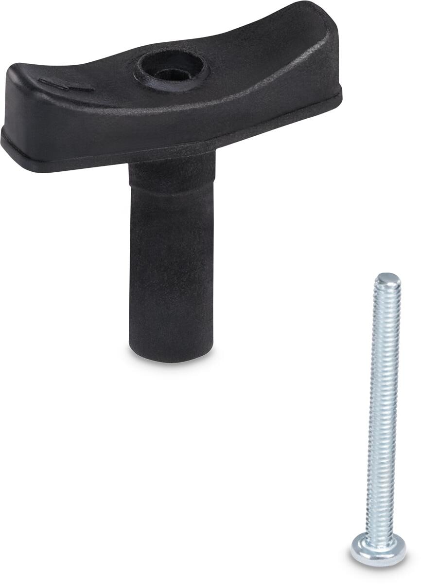 Drehknopf Notöffnungsschalter - Dometic Ersatzteil Nr. K1140-09 - für Fantastic Vent 2250