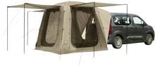 Ferrino Wanderer Heckzelt, 275x275cm, braun