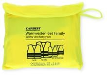 carbest Famliy Warnwesten-Set, gelb