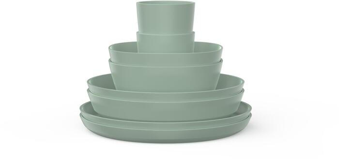 Mepal Silueta Geschirr-Promoset, 8-teilig, Nordic Sage