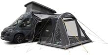 Vango Kela Pro Air Mid aufblasbares Vorzelt, 370x213x310cm, Shadow Grey