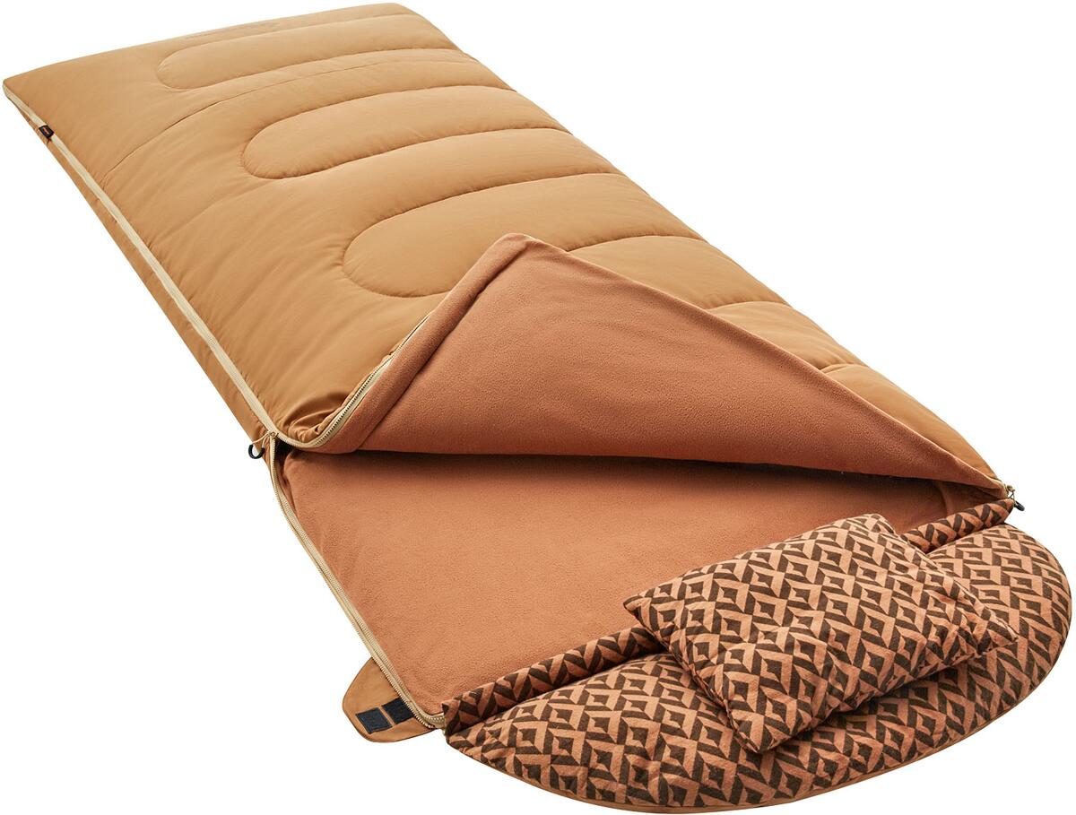 KingCamp Forest Deckenschlafsack, 230x90cm, braun, 5°C