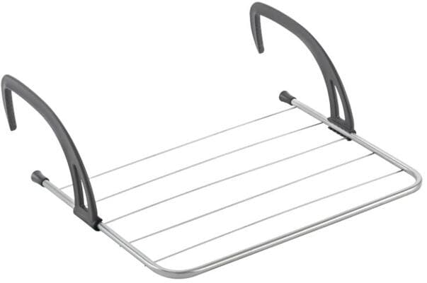 Metaltex Favonio Wäschetrockner, silbergrau