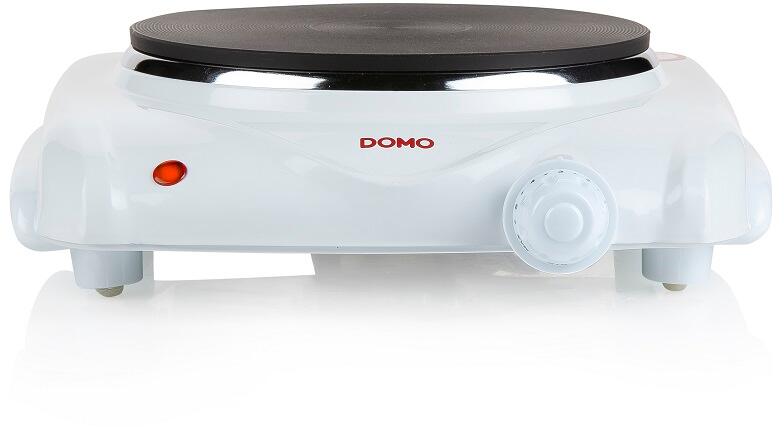 Domo Kochplatte, 1 Feld, 1500W, weiß
