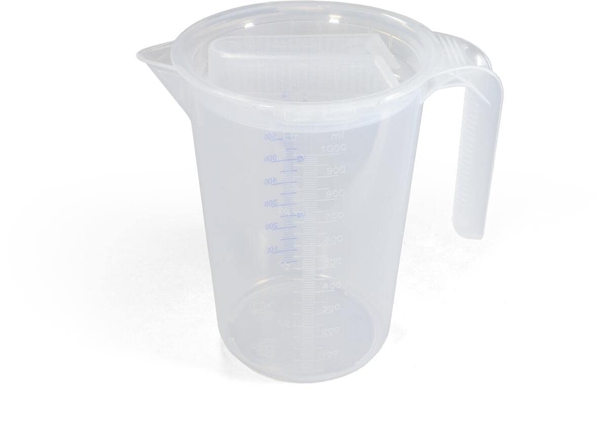 Hünersdorff Messkanne mit Deckel, 1L