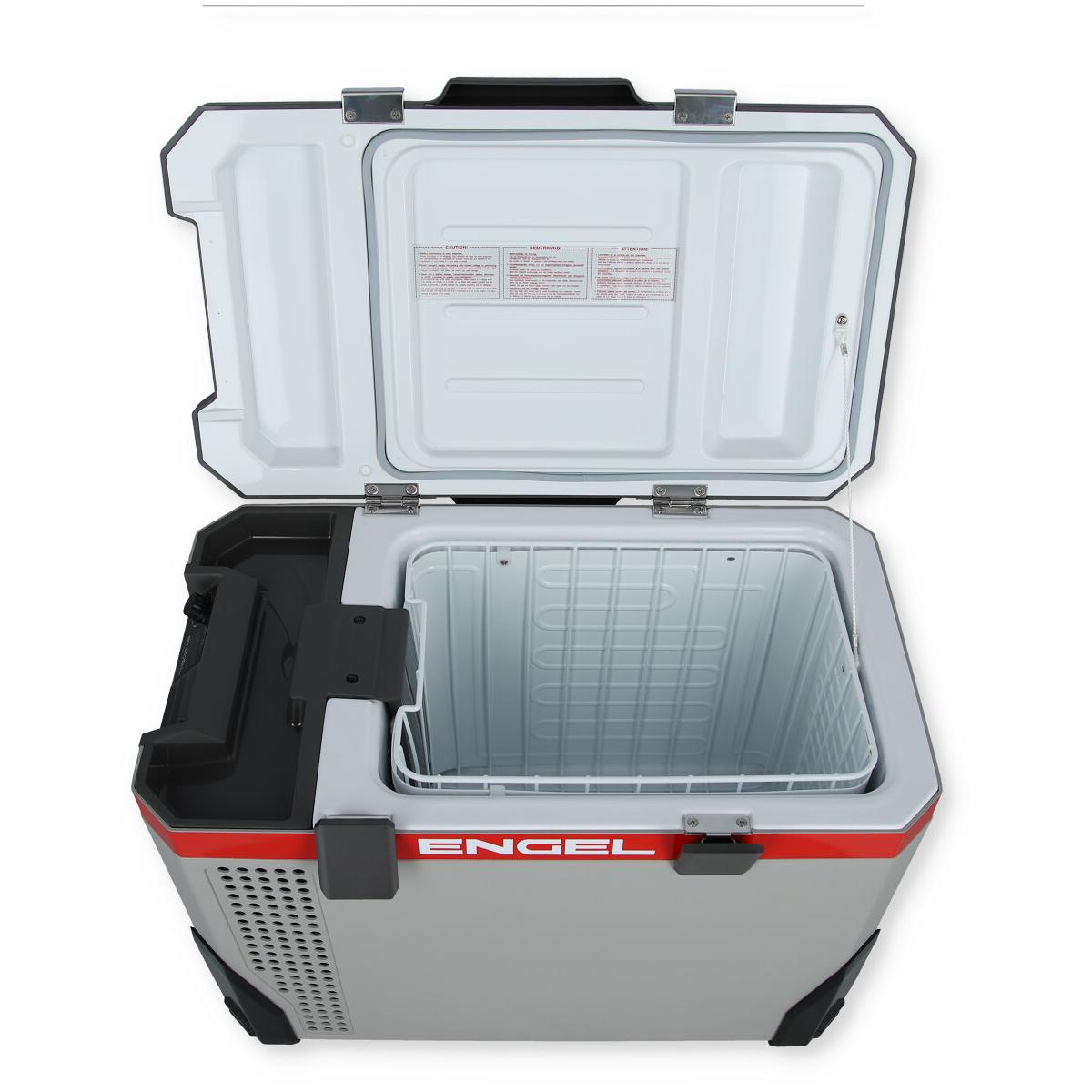 ENGEL MR040 Kompressorkühlschrank Kühlbox im SET mit Spannungswächter u.  Spanngurt. KAUFTIPP, Kühlboxen Kühlschränke, Maschinen & Geräte