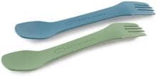 GSI Outdoors Tekk Tandem Spork, blau/grün, 2er Set