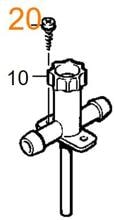 Schraube C4,2 x 13 Torx - Truma Ersatzteil Nr. 10010-91200 - für Trumatic-Heizungen und Boiler