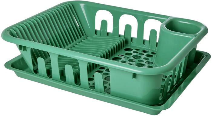 Rice Abtropfgestell, grün