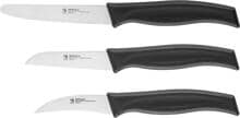 Zwilling Messerset, 3-teilig, schwarz