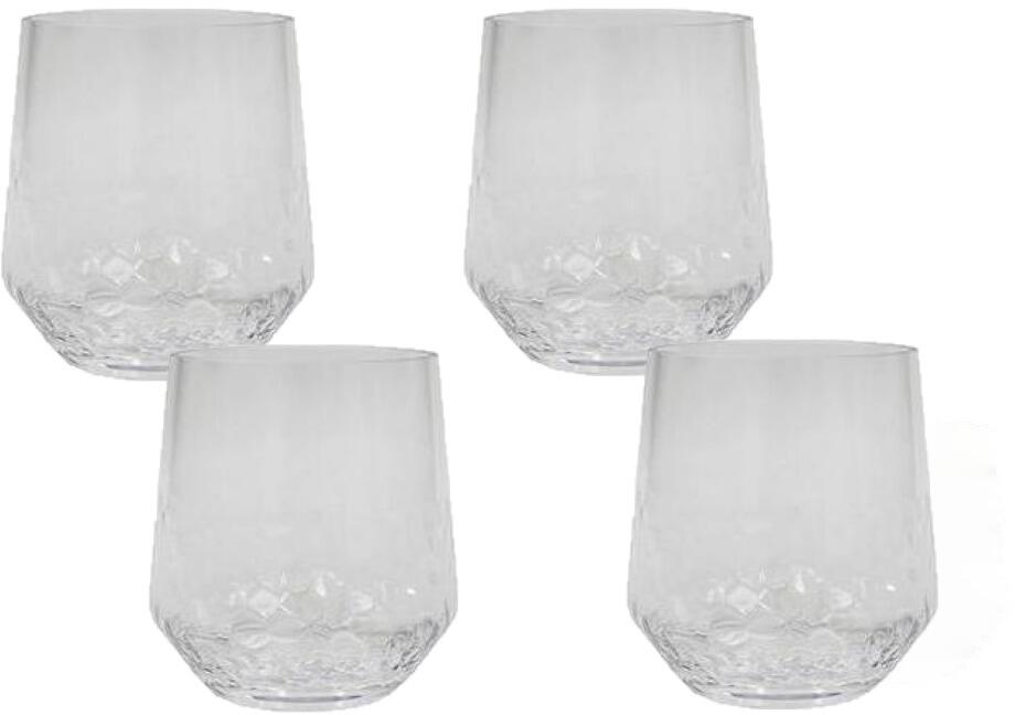 Via Mondo Rimas Trinkglas, 4er Set, 370ml