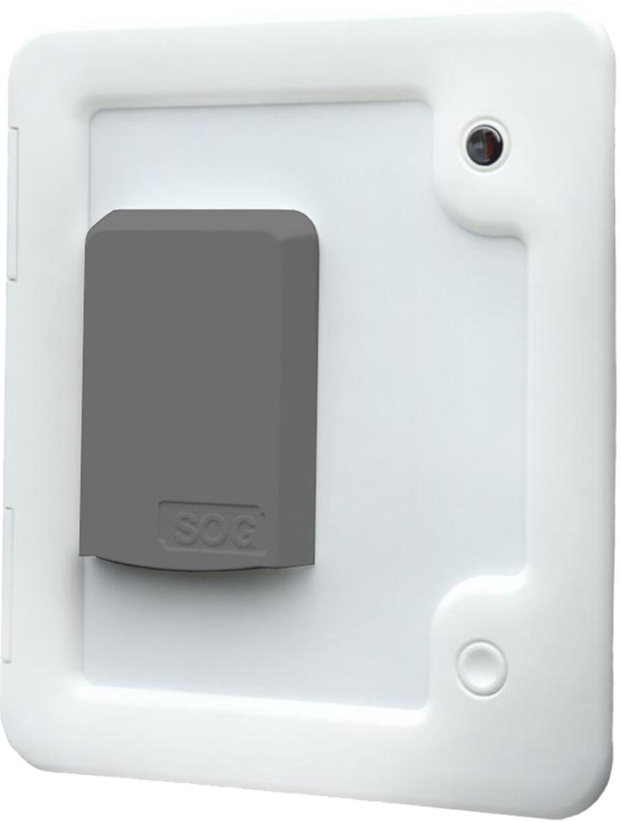 SOG Typ G WC-Entlüftung für Thetford C500, Türvariante, dunkelgrau