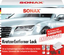 SONAX Kratzerentferner Lack Aktions-Set, 9-teilig