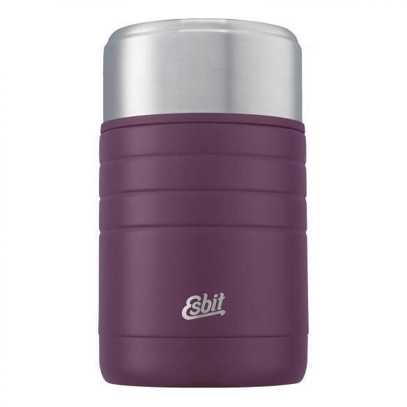 Esbit Majoris Thermobehälter, Edelstahl, Aubergine, 800ml