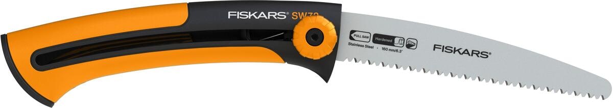 Fiskars Xtraxt SW Handsäge, 16cm, Feinzahnung