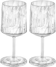 Koziol Club Superglas, No.9 Weinglas, 200ml, 2er Set