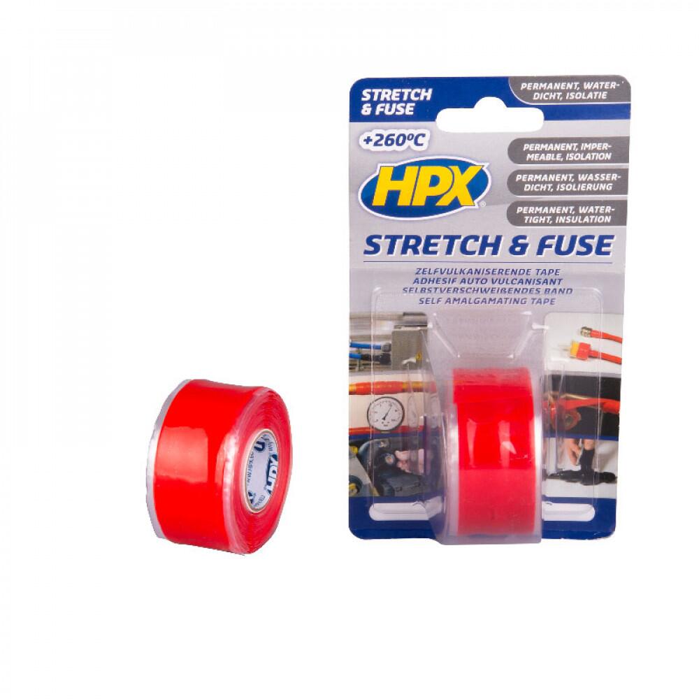 HPX Stretch & Fuse Isolierband, 3m, rot