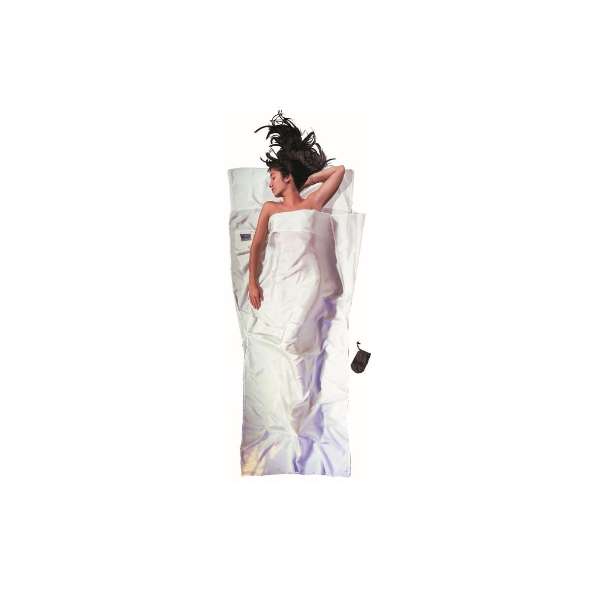Cocoon TravelSheet Reiseschlafsack, Seide, 220x90cm, natural silk