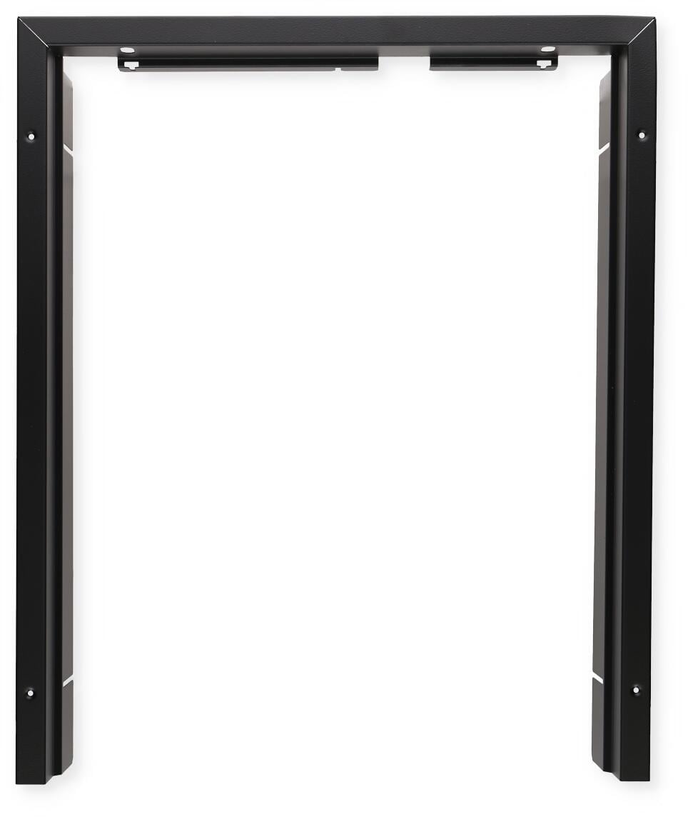 Vitrifrigo Einbaurahmen für C60i/C75L/C90i Kompressor-Kühlschrank, schwarz