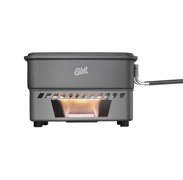 Esbit Trockenbrennstoff-Kochset ohne Antihaftbeschichtung, 1100ml