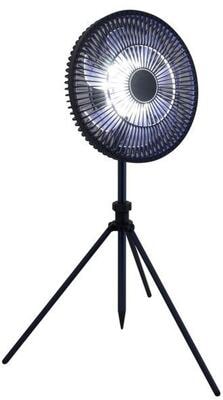 Eurotrail Aufladbarer Standventilator, schwarz