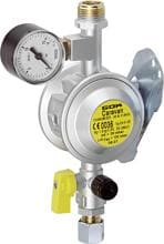 GOK Caramatic BasicOne Gasdruckregler mit Manometer, 30mbar, 1,5kg/h