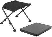 Westfield Performance Focus Fußauflage + Hockerplatte, anthracite grey - Camping Wagner Edition