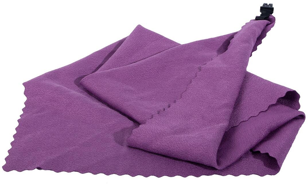 BasicNature Mini Handtuch, 40x40cm, violett bei Camping Wagner ...