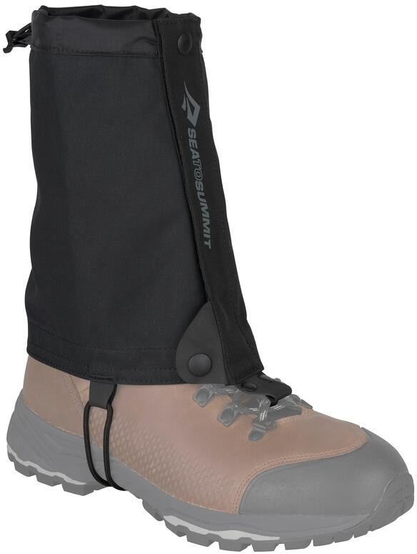 Sea to Summit Spinifix Ankle Gamaschen, schwarz, Canvas