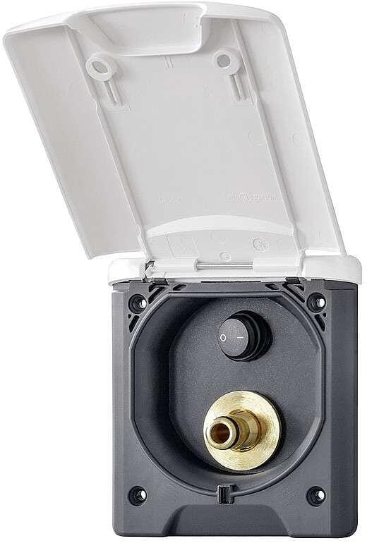 ABL Wassersteckdose Basic Wasserausenanschluss, reinweiß